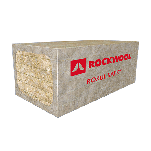 Rockwool Safe - mineral wool insulation for fire separation, fire resistance, and soundproofing