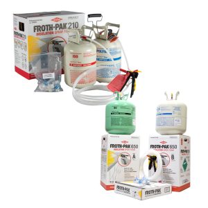 Dow Froth-Pak Spray Foam Two-Part Kits