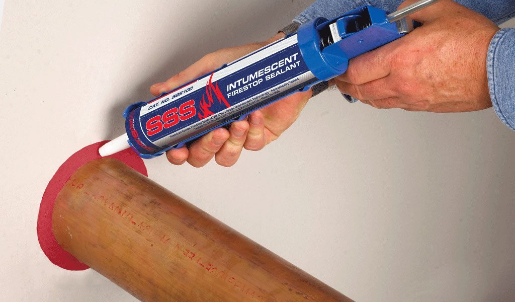 Illustration of Intumescent Waterproofing Sealant